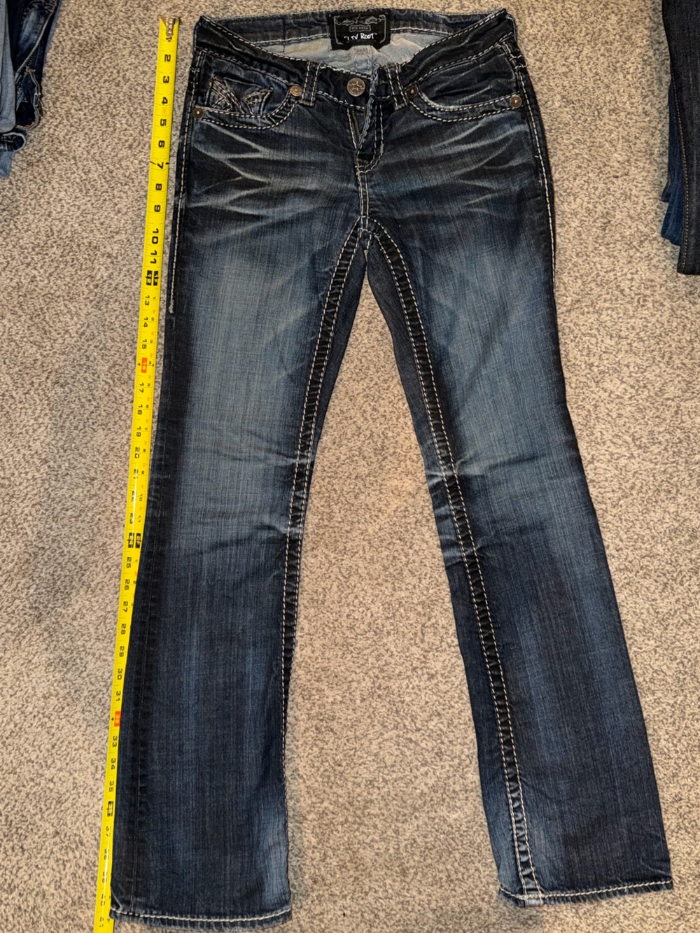 Big Star Dark Blue Denim Jacket with Silver Hardware